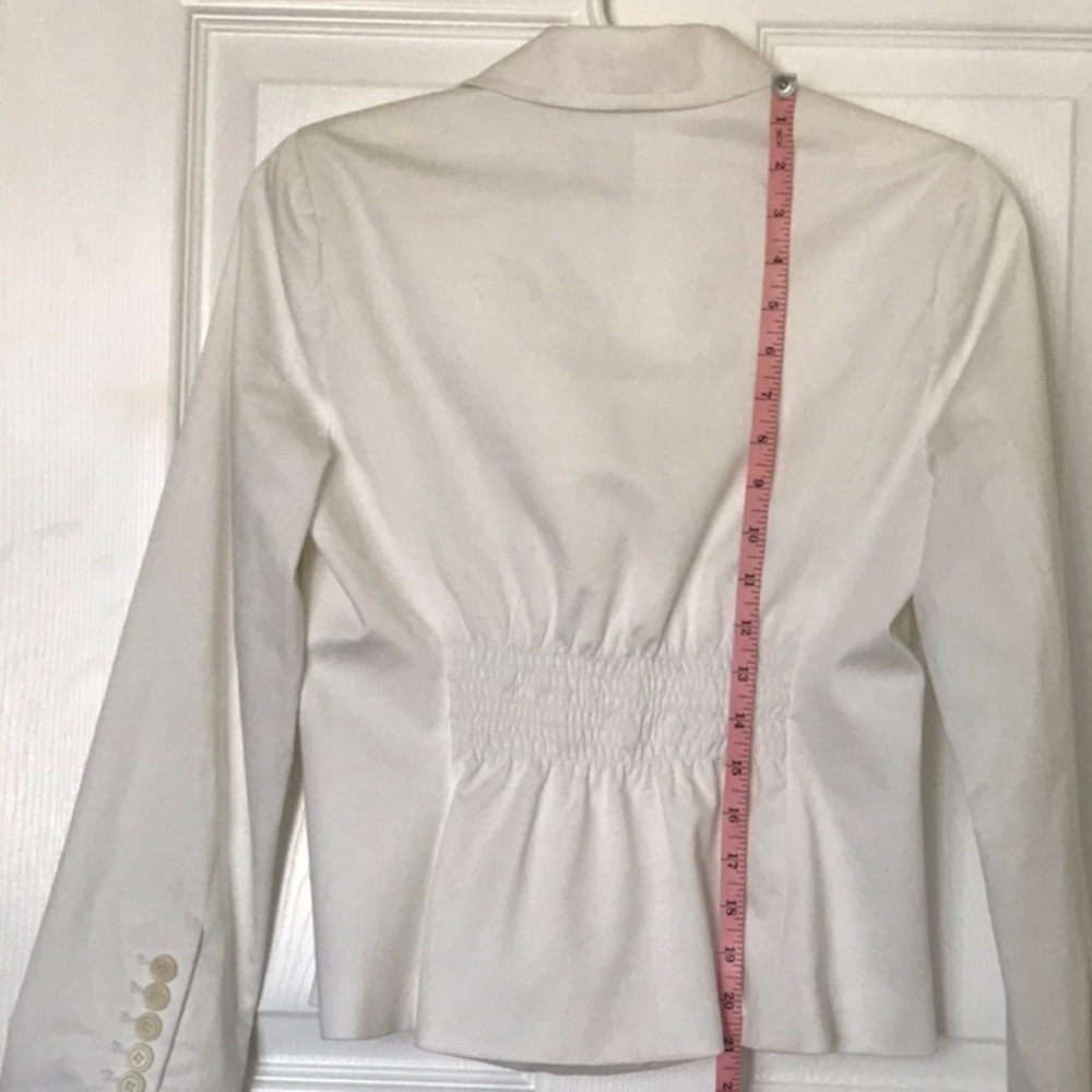 BCBGMAXAZRIA NWOT cotton blend lined jacket blazer - Picture 6 of 13